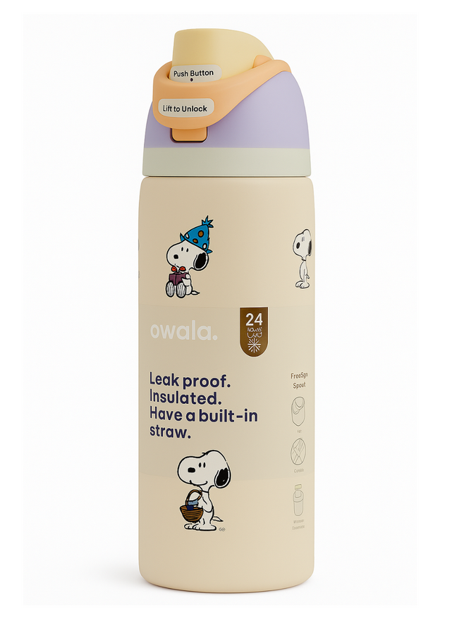 Snoopy FreeSip Bottle 32 Oz