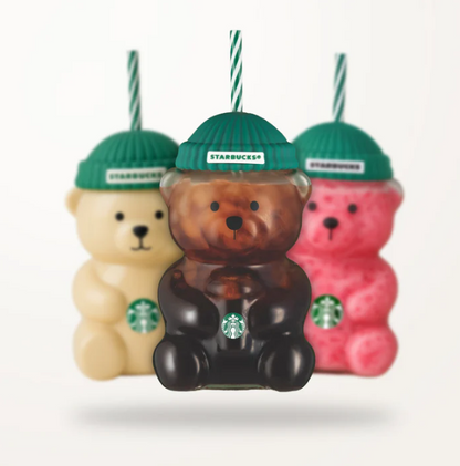 Bearista 20 Oz Glass Cold Cup