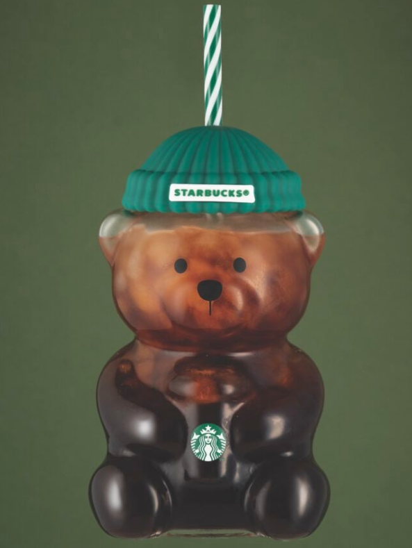 Bearista 20 Oz Glass Cold Cup