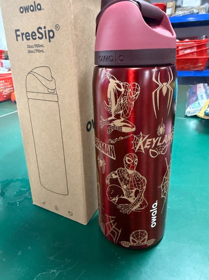 Limited Edition FreeSip Stainless Steel Water Bottle 32 oz